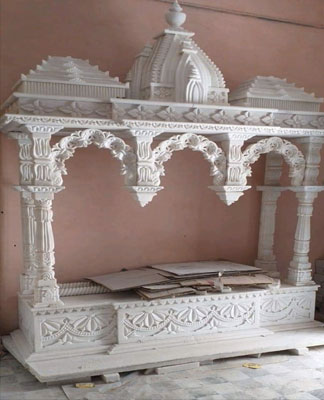 Makrana Marble Temple and Handmade Marble Temple offered