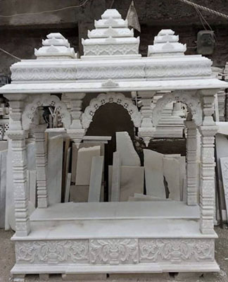 Gold Work Marble Temple Manufacturer