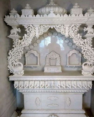 white marble temple supplier